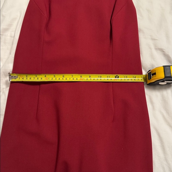 FCUK dress burgundy size 12 worn one time - Picture 11 of 11